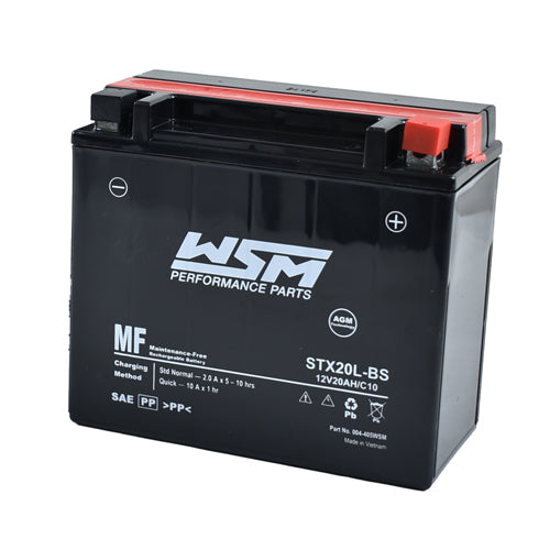 Maintenance Free Battery; STX20L-BS