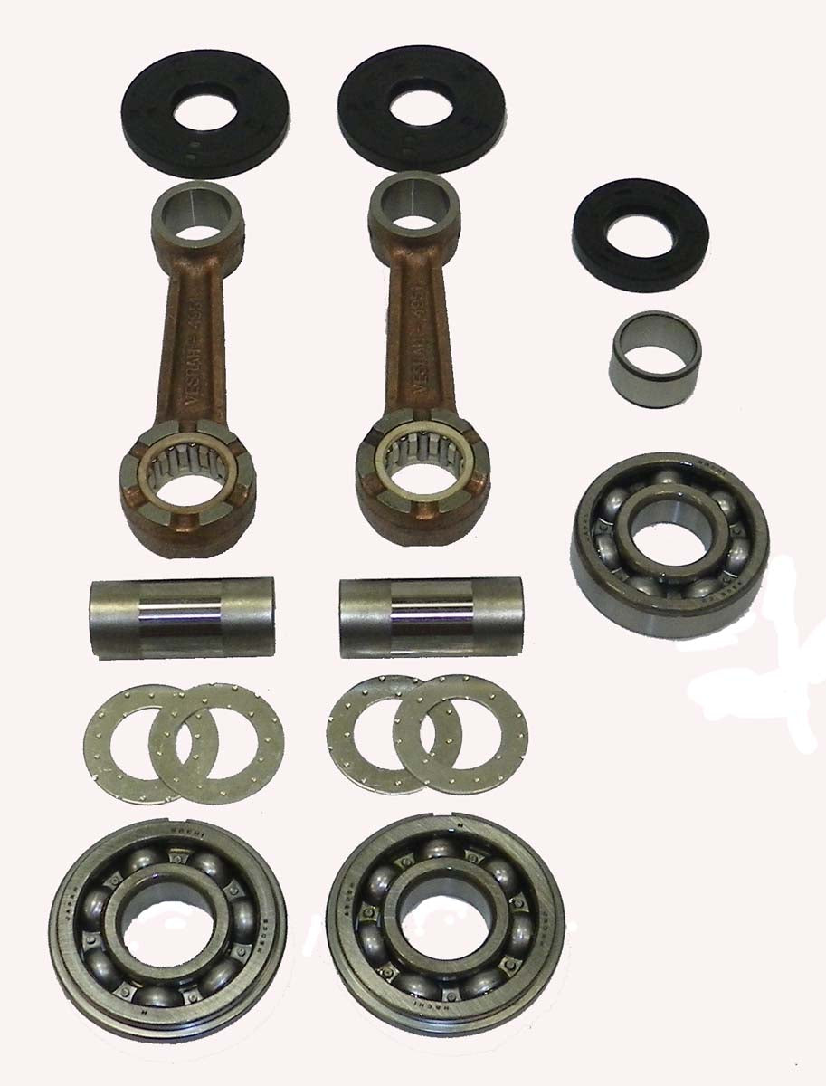 Crankshaft Rebuild Kit; Yamaha 500 87-93