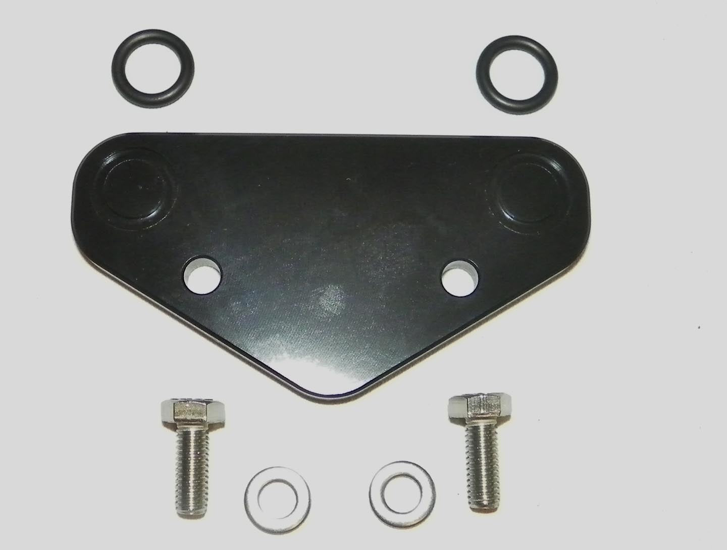Crank Case Block Off Plate; Kawasaki 650 / 750 86-02