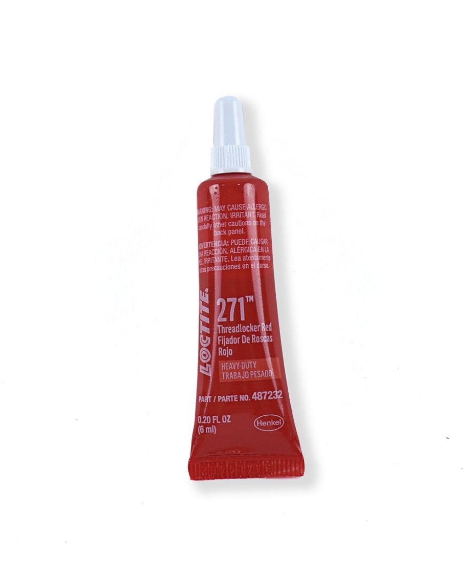 Thread Lock; Red 271 High Strength 6ml