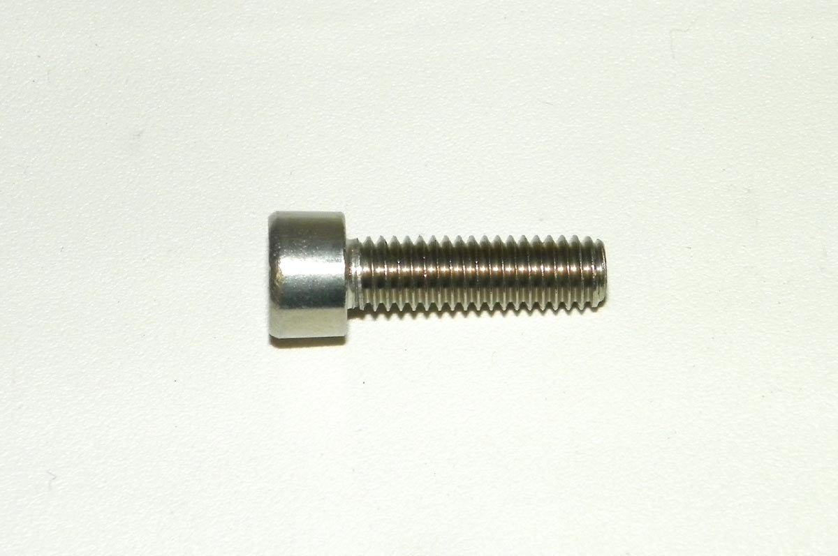 Bolt, Socket Cap Head; 6mm x 20mm