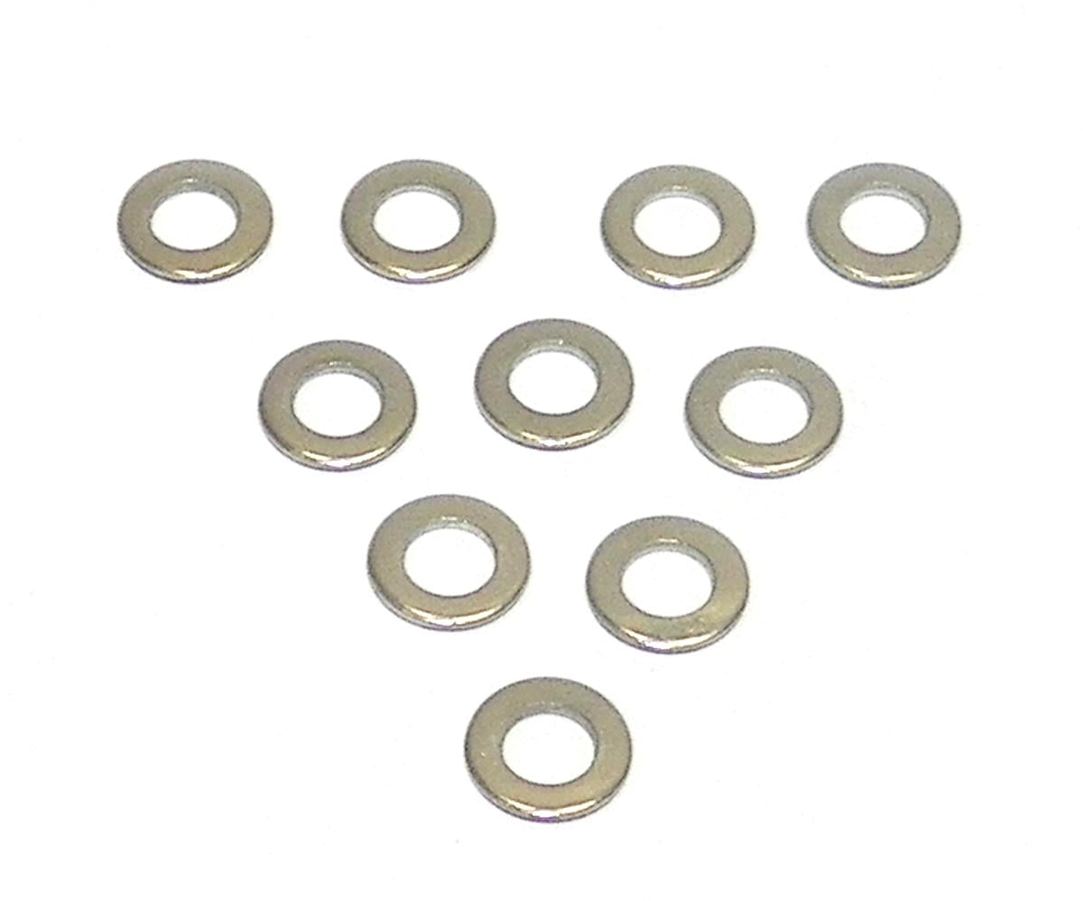 Washer, Flat; 5mm Stainless - Pack Of 10