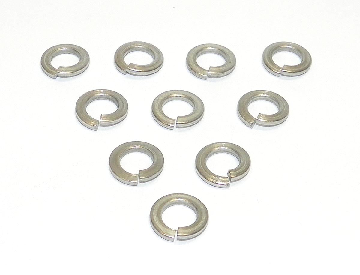 Washer, Lock; 10mm Stainless - Pack Of 10
