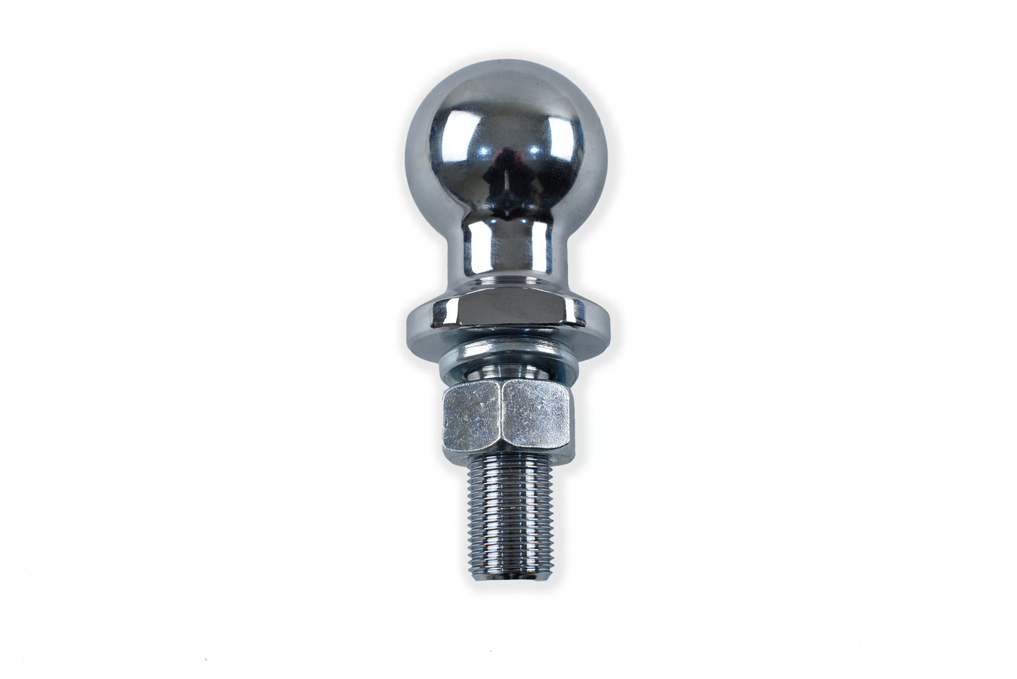 Hitch Ball; Carbon Steel 2'' Ball 1'' x 2-1/2'' Shank