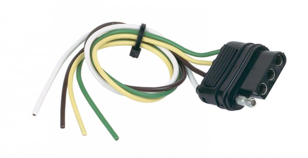 Wiring Connector; 4 Flat - 12''