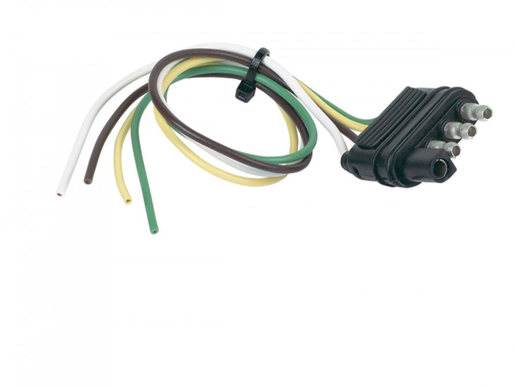 Wiring Connector; 4 Flat - 12''