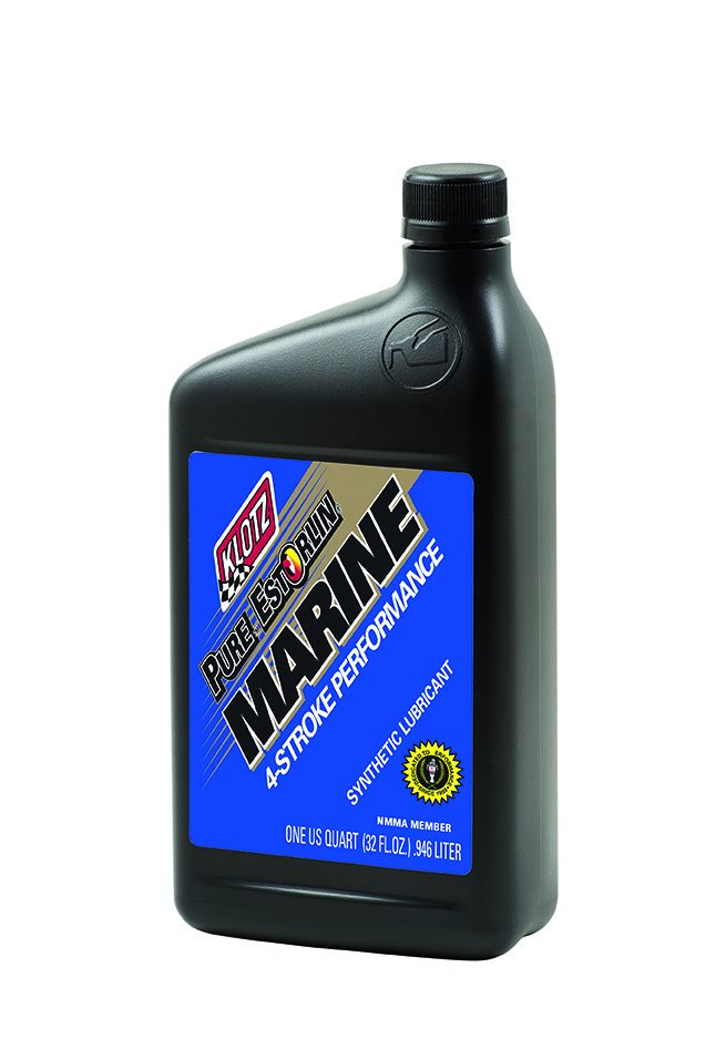 Engine Oil, 4-Stroke; 10W/40 Marine - 1 Quart