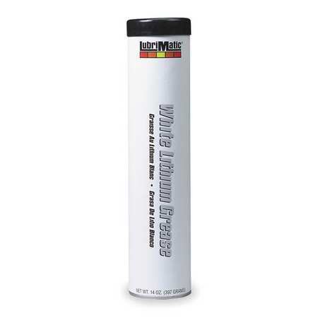 Grease, White Lithium; 14 Oz Cartridge