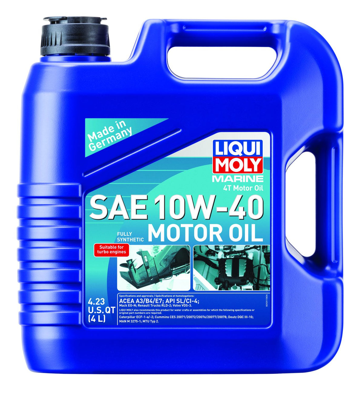 Engine Oil, 10W/40; 4 Liters
