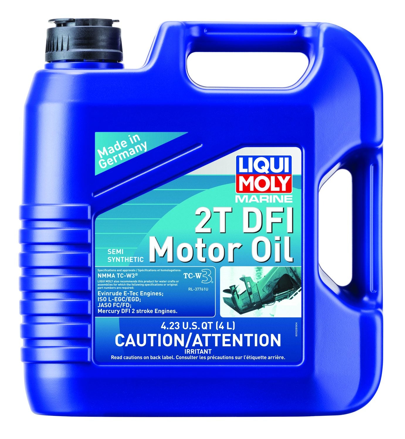 Engine Oil, 2-Stroke; 4 Liters