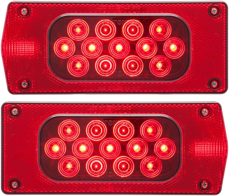 Tail Light Kit, Trailer LED: Over 80'' Trailers