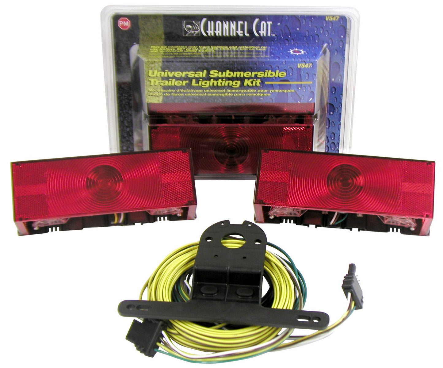 Tail Light Kit, Trailer Low Profile; Over 80'' Trailers