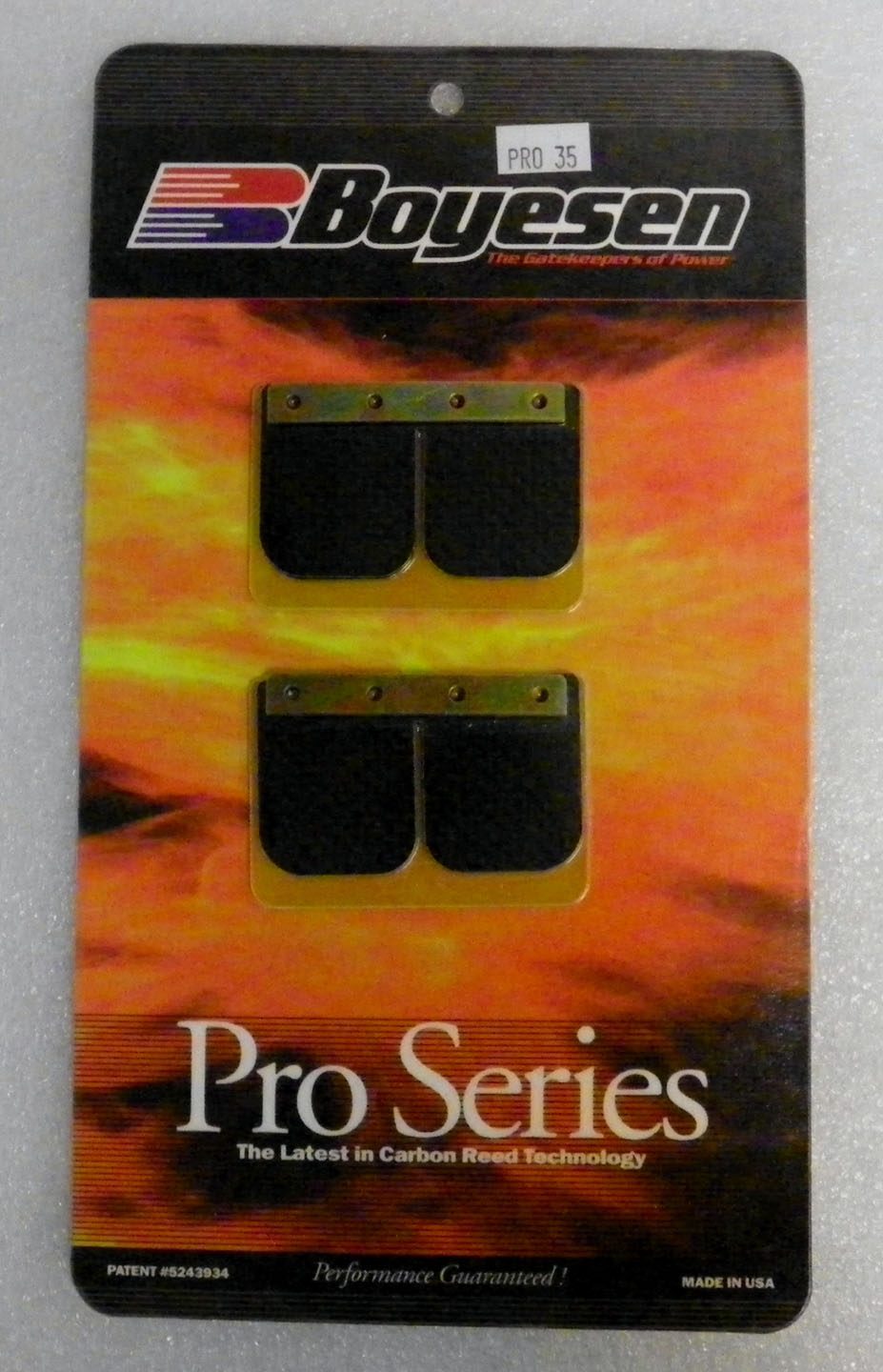 Reeds, Pro Series; Yamaha 700 - Modified
