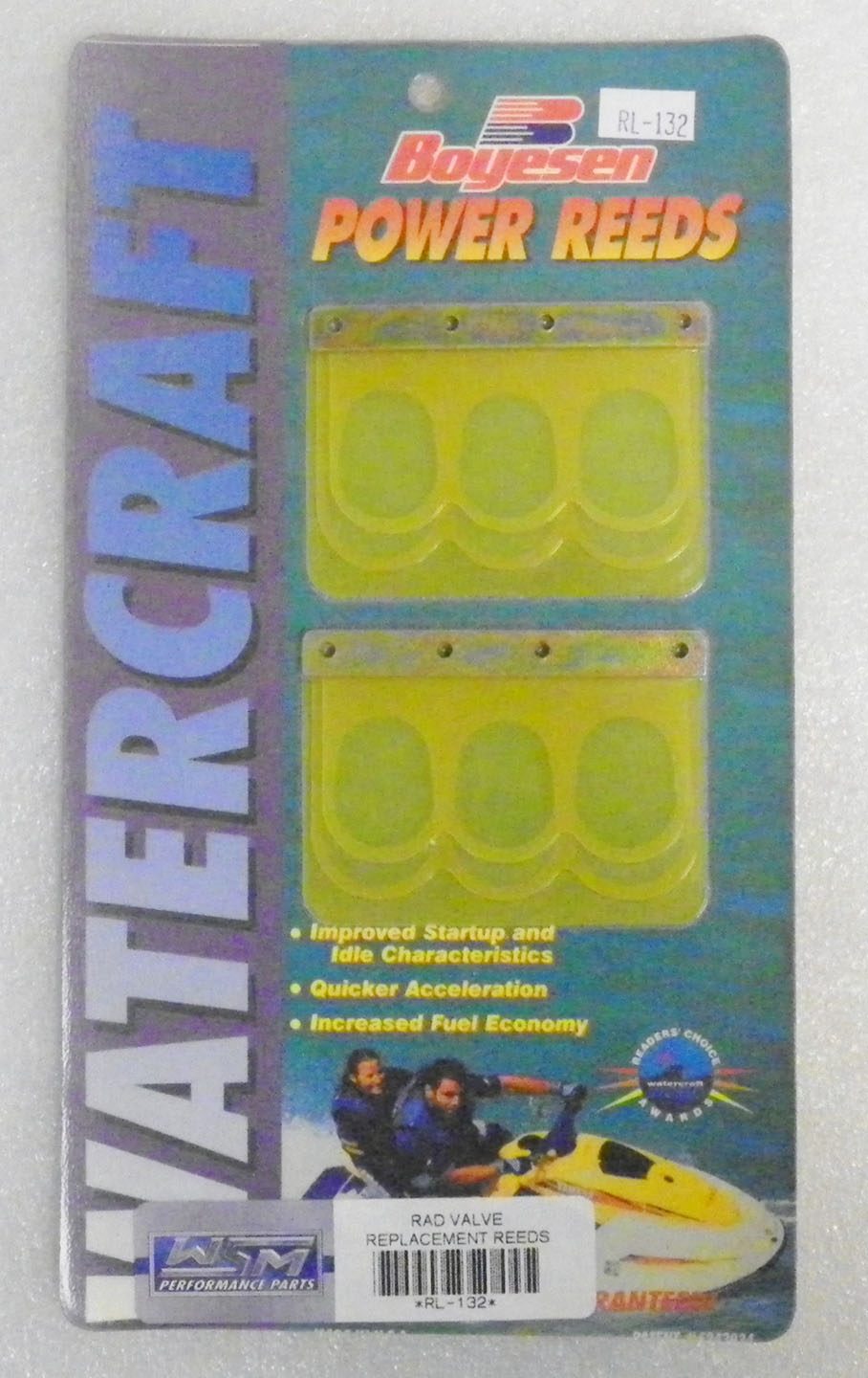 Reeds, Power; Yamaha 1200 GP-R 00-02