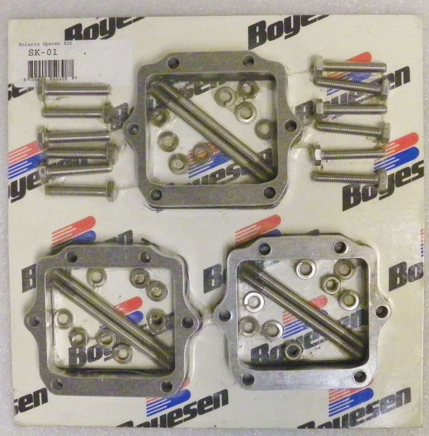 Reed Valve Spacer Kit; Polaris 650 / 750
