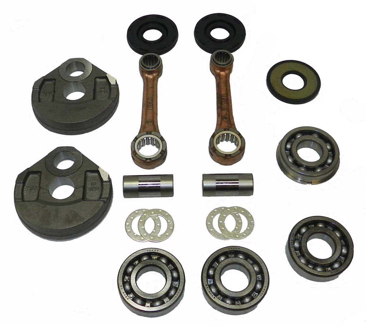 Crankshaft Rebuild Kit; Kawasaki 750 93-95