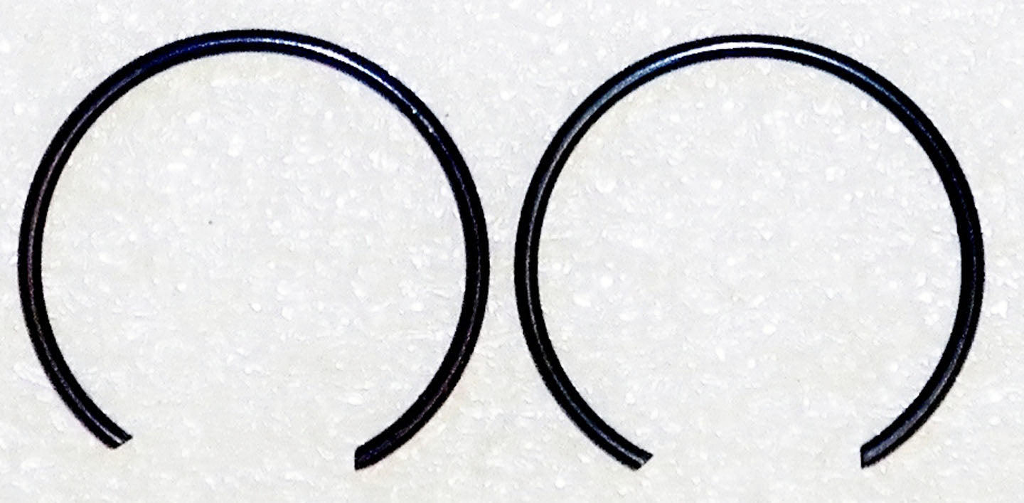 Piston Clips; Yamaha 1800 / 1900 08-26 / 600 / 660 Grizzly / Raptor / Rhino 98-08