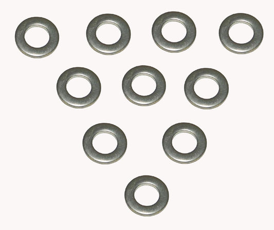 Washer, Flat; 6mm Stainless - Pack Of 10