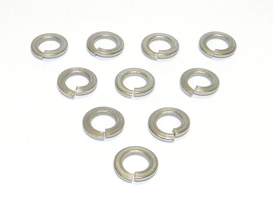 Washer, Lock; 10mm Stainless - Pack Of 10