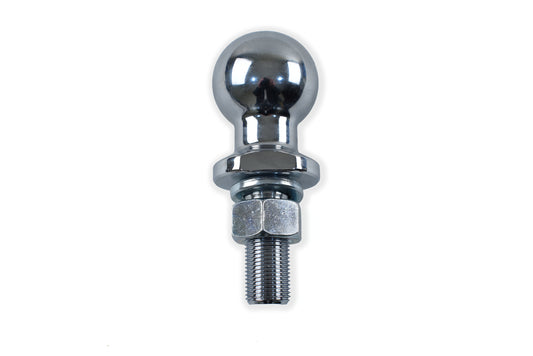 Hitch Ball; Carbon Steel 2'' Ball 1'' x 2-1/2'' Shank