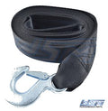 Trailer Winch Strap w/ Hook: 20 FT 5000LB Capacity