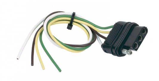 Wiring Connector; 4 Flat - 12''