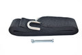 Trailer Winch Strap; 2'' x 15' w/ Stainless Hook