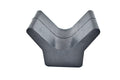 Bow Stop, Black Rubber; 3''