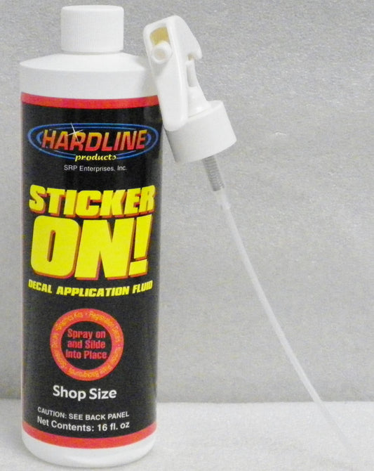 Sticker On; 16oz Bottle