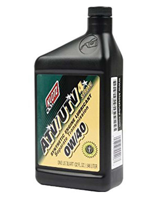 Engine Oil, ATV; 0W/40 - 1 Quart