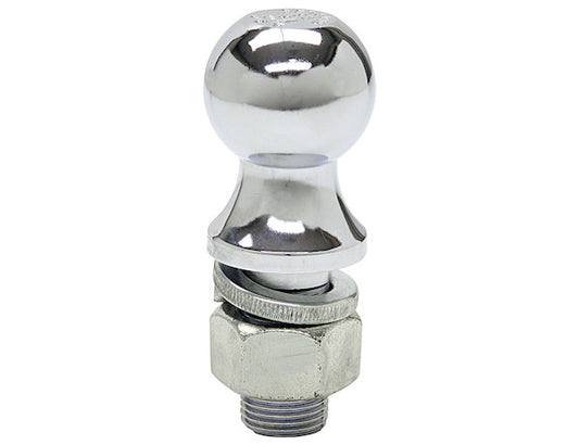 Hitch Ball, Chrome; 1-7/8'' Ball - 1'' x 2-1/8'' Shank