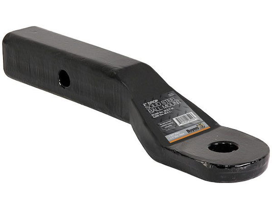 Ball Mount; 2'' Drop - 1'' Ball Hole - 8'' Tube