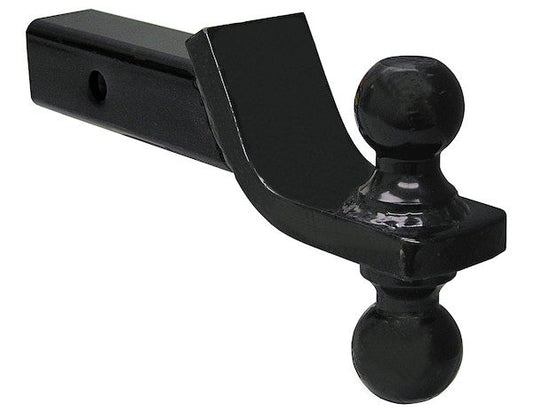 Ball Mount; 2'' Drop - 1-7/8'' & 2'' Balls - 8'' Tube