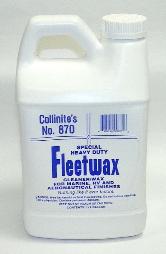 Boat Fleetwax, Fiberglass; 1/2 Gallon