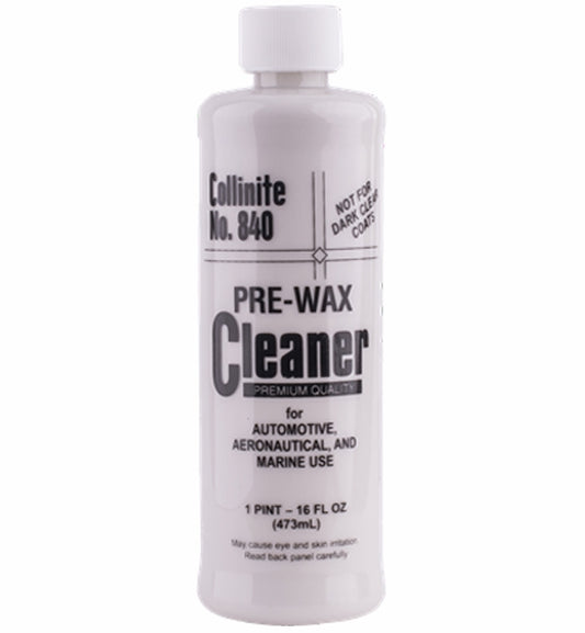 Pre-Wax Cleaner; 16 oz