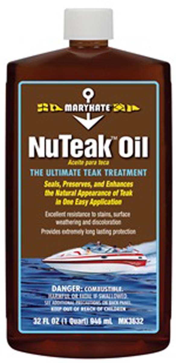 Teak Oil; 1 Quart