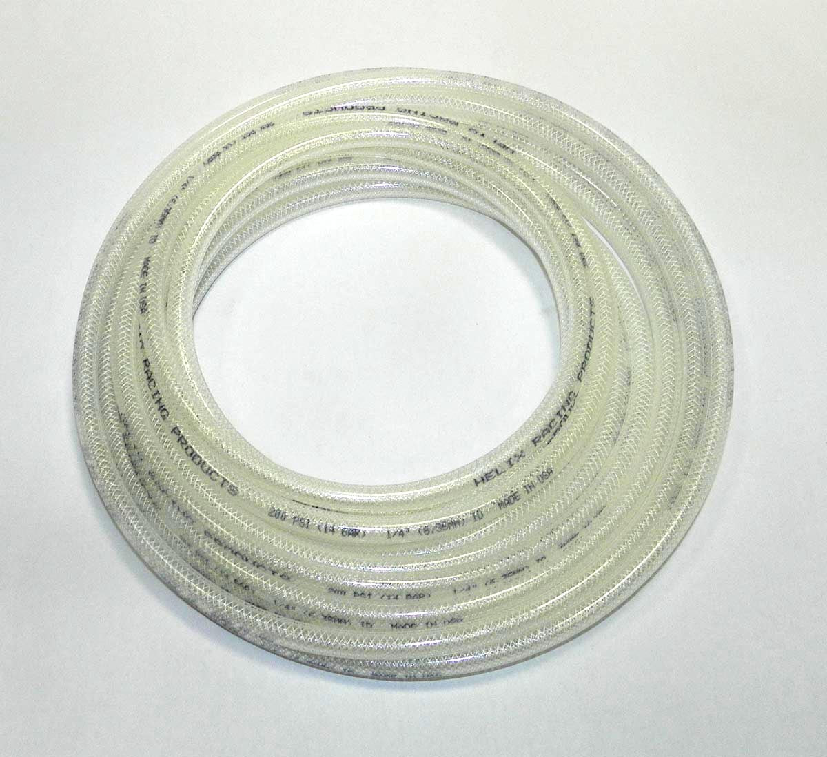Hose, Polyeurethane Braided; 1/4'' x 25'