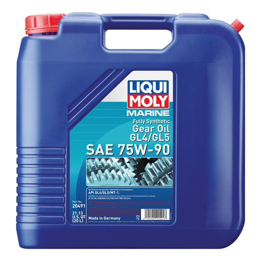 Gear Oil, 75W-90; Fully Syn GL4/GL5  - 20L