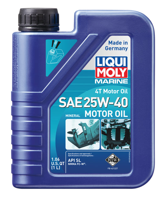 Engine Oil, 25W/40; 1 Liter