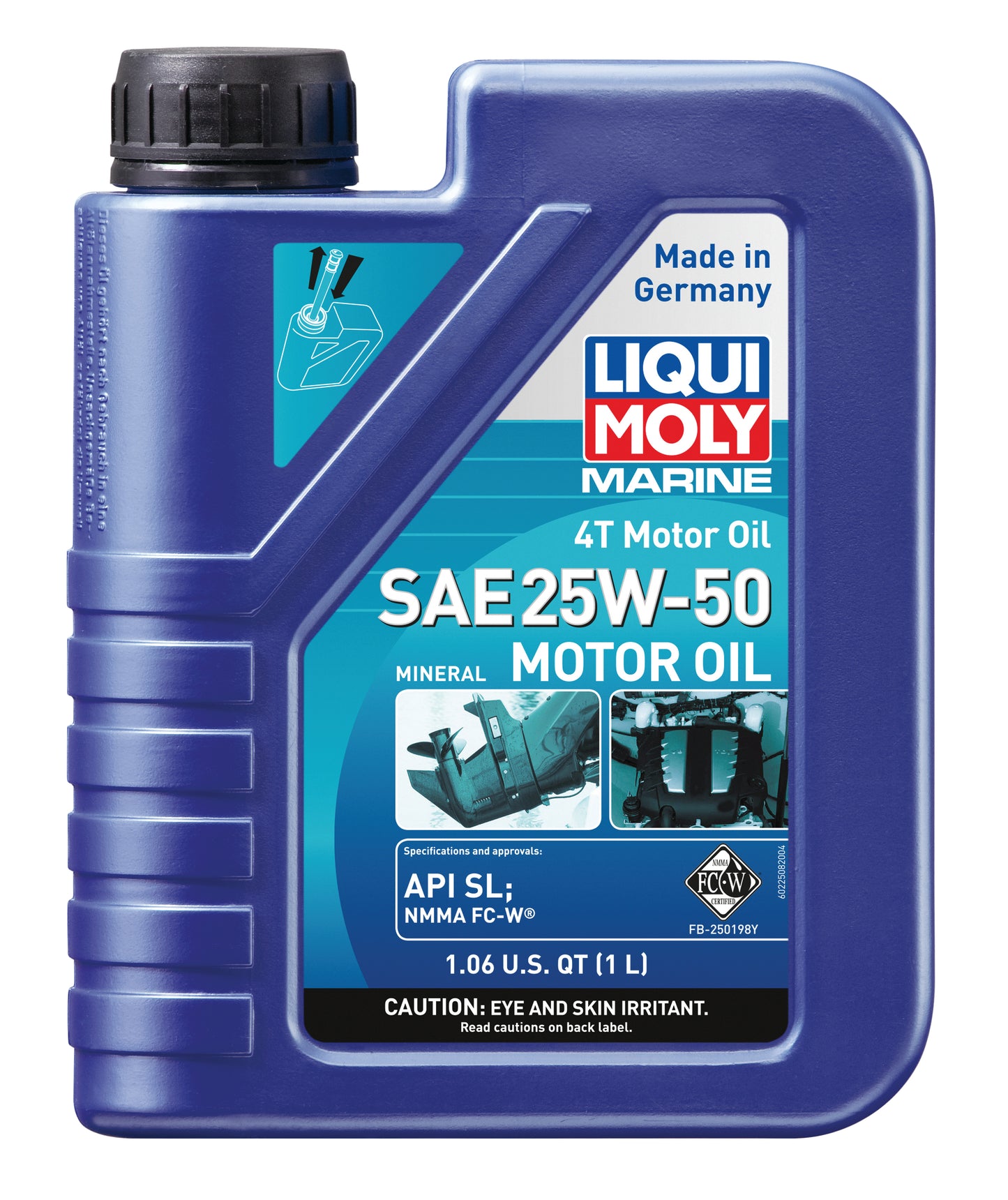 Engine Oil, 25W/50; 1 Liter