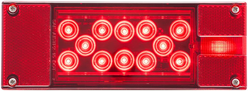 Tail Light, LED Waterproof; 8-1/16'' x 2-13/16''