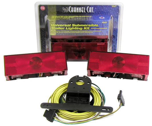 Tail Light Kit, Trailer Low Profile; Over 80'' Trailers